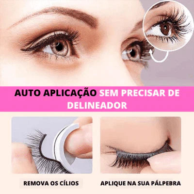 Cílios QueenRoyal™ - Autoaplicável & Reutilizável [COMPRE 1 LEVE 3]